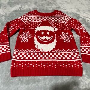 Festive Red Santa Sweater